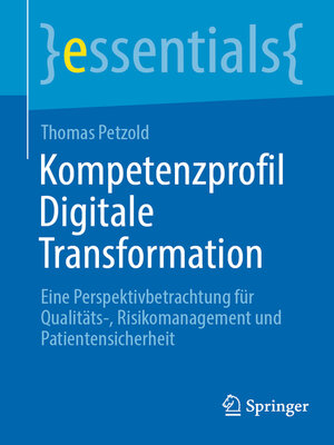 cover image of Kompetenzprofil Digitale Transformation